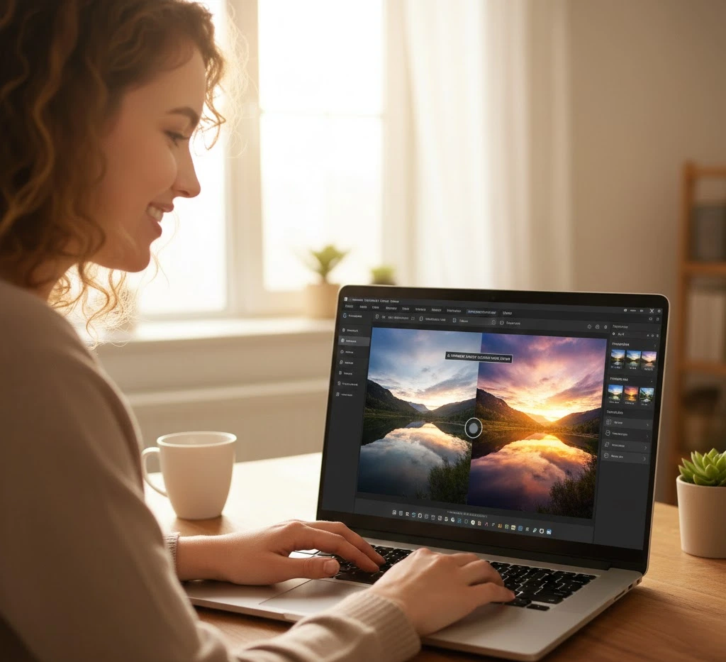 Luminar AI software